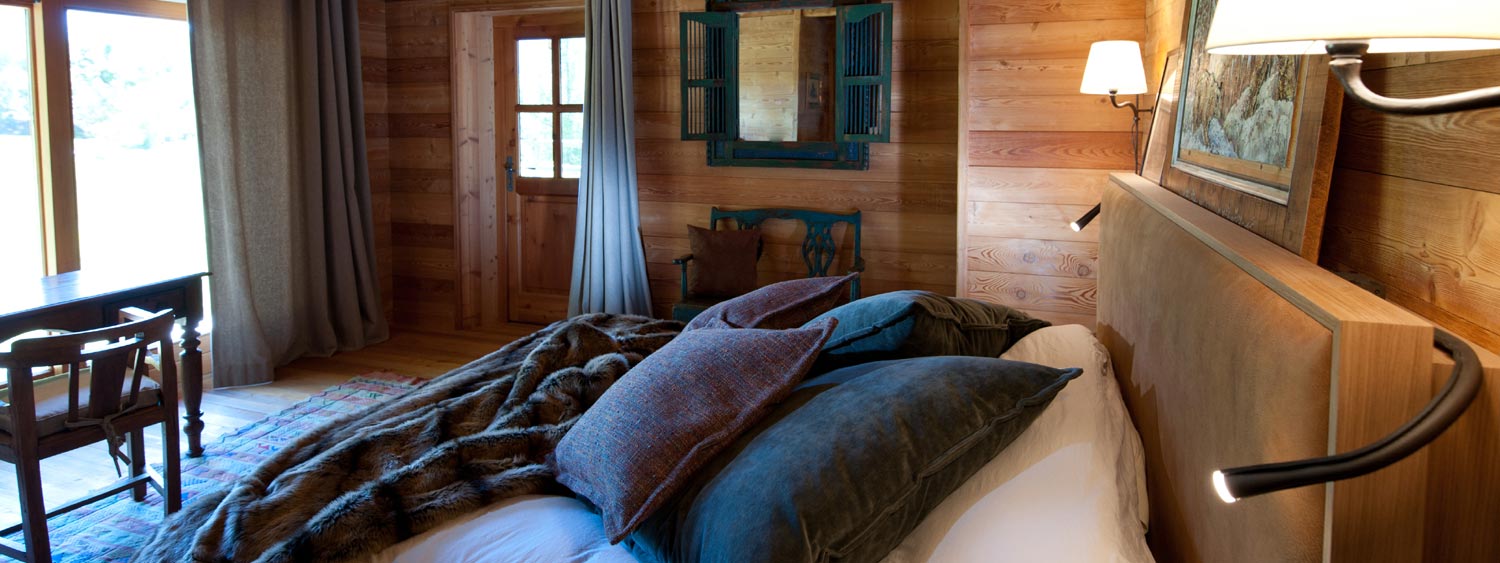 Chambre de maitre au Chalet Grande Ourse